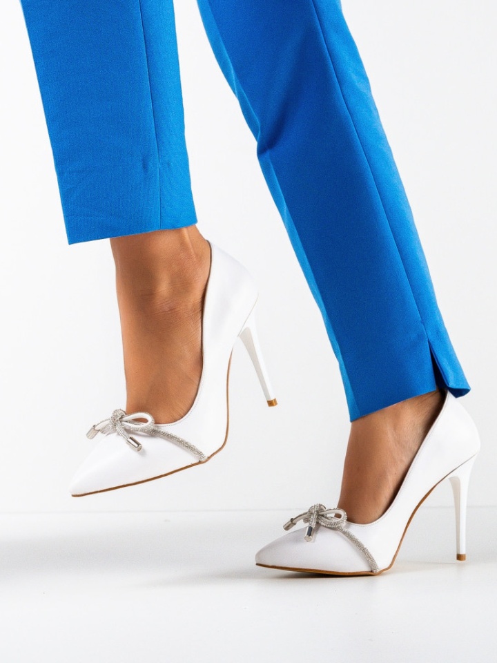Scarpe da donna Bianche Kroba - Img 3