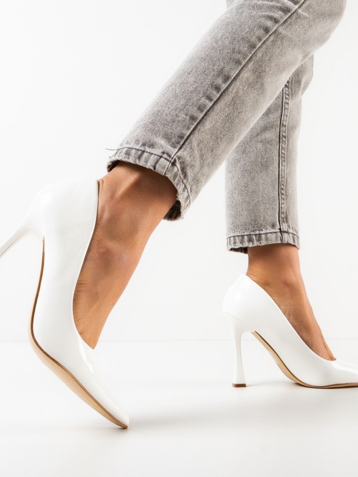 Scarpe da donna Bianche Lindo - Img 1