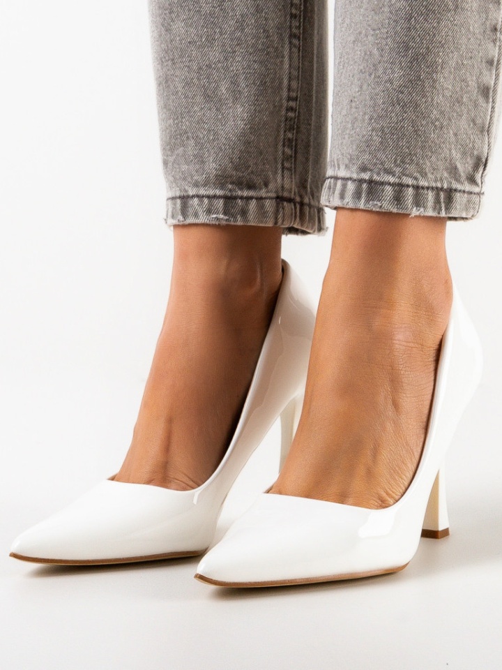 Scarpe da donna Bianche Lindo - Img 11
