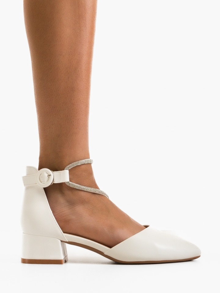 Scarpe da donna Bianche Naane - Img 3