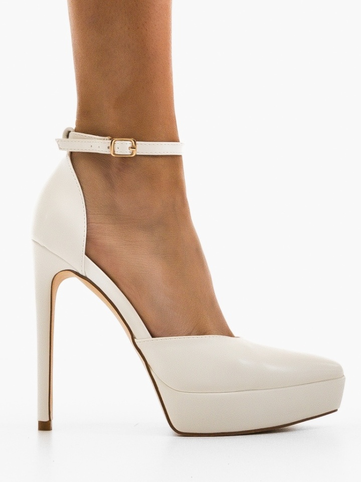 Scarpe da donna Bianche Vera - Img 3