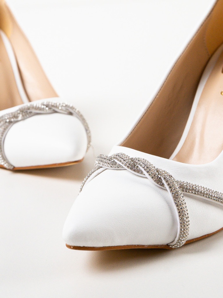 Scarpe da donna Bianche Yajo - Img 9