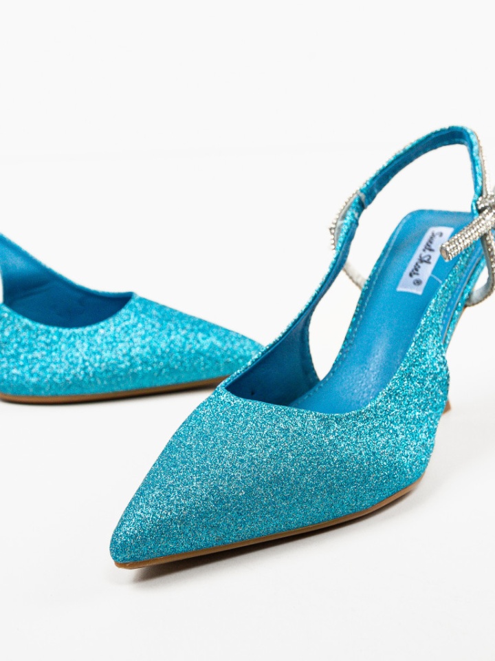 Scarpe da donna Blu Qam - Img 5
