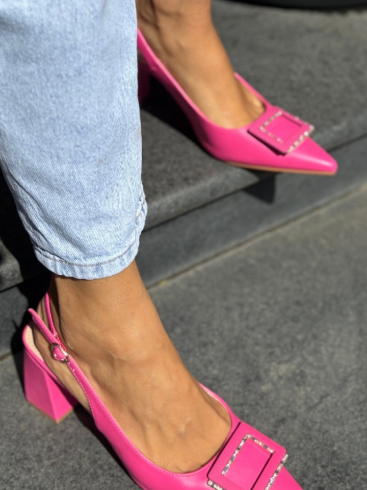 Scarpe da donna Fuchsia Gentalya - Img 9