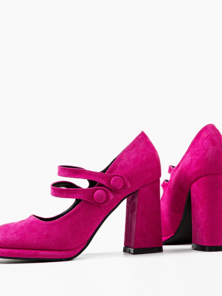 Scarpe da donna Fuchsia Vintage - Img 1