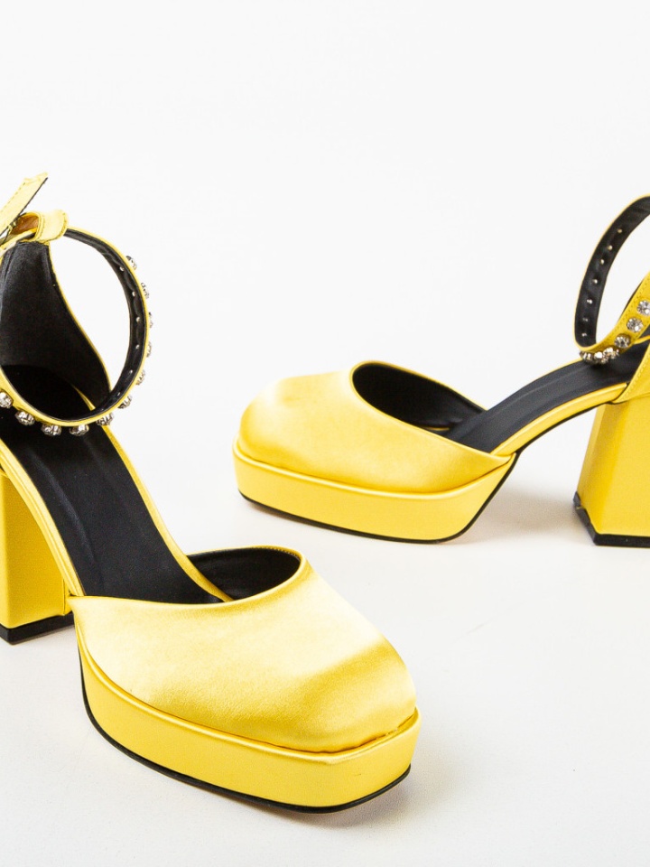 Scarpe da donna Gialle Flores - Img 4