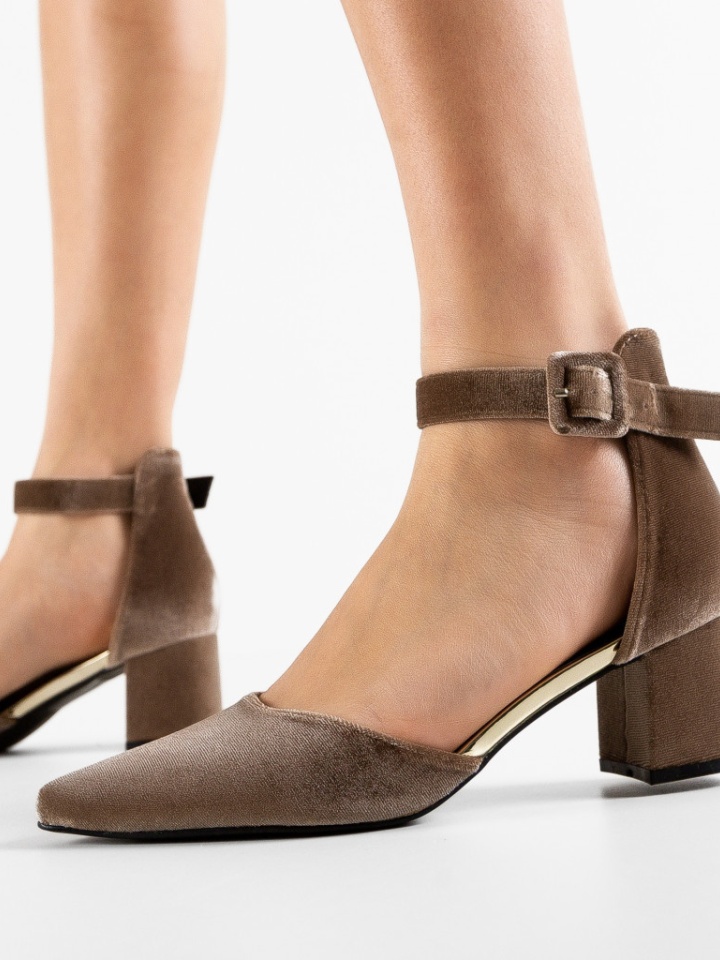 Scarpe da donna Khaki Saif - Img 1