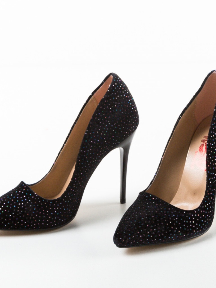 Scarpe da donna Nere Broba - Img 7