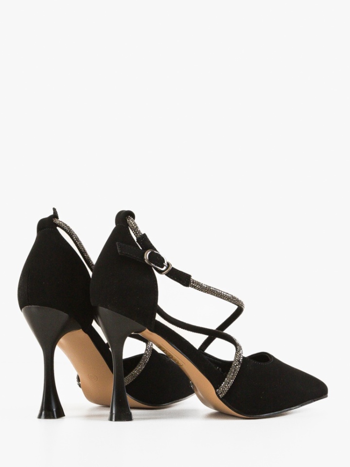 Scarpe da donna Nere Bushrano - Img 4