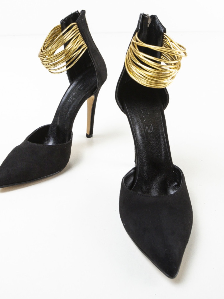 Scarpe da donna Nere Greky - Img 7