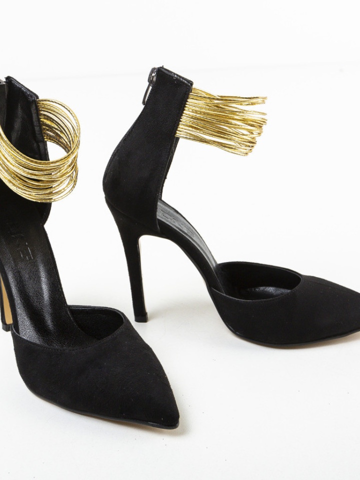 Scarpe da donna Nere Greky - Img 1