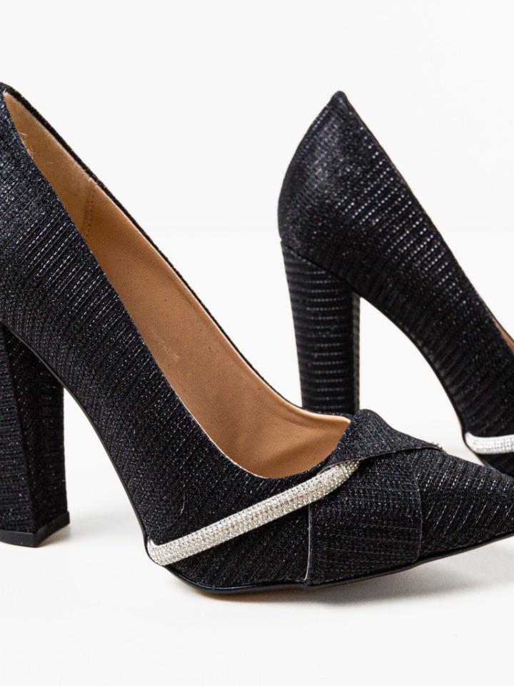 Scarpe da donna Nere Roka 4 - Img 5