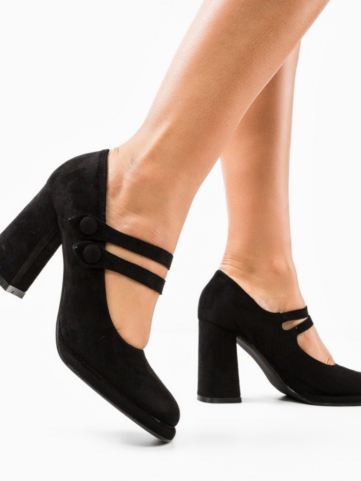 Scarpe da donna Nere Vintage 2 - Img 1