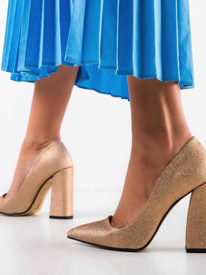 Scarpe da donna Oro Doris - Img 1