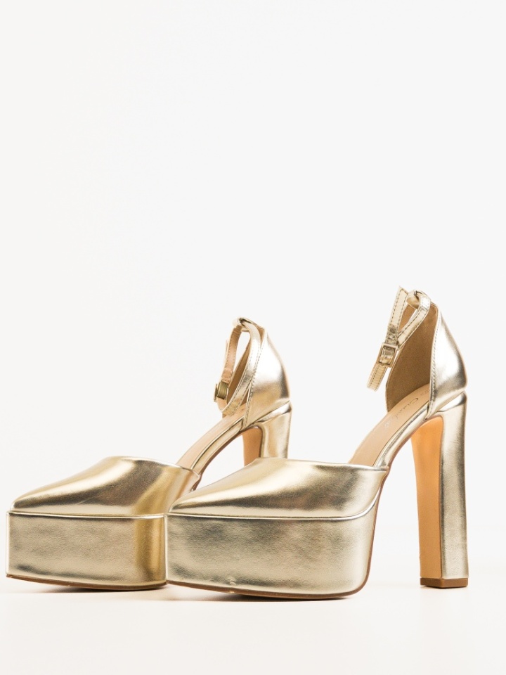 Scarpe da donna Oro Marianne - Img 4