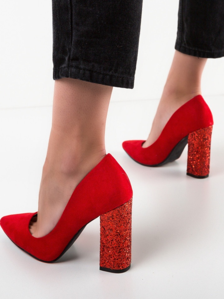 Scarpe da donna Rosse Clarke - Img 13