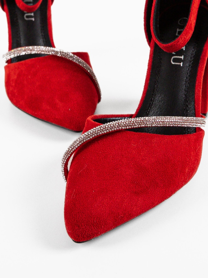 Scarpe da donna Rosse Dem - Img 7