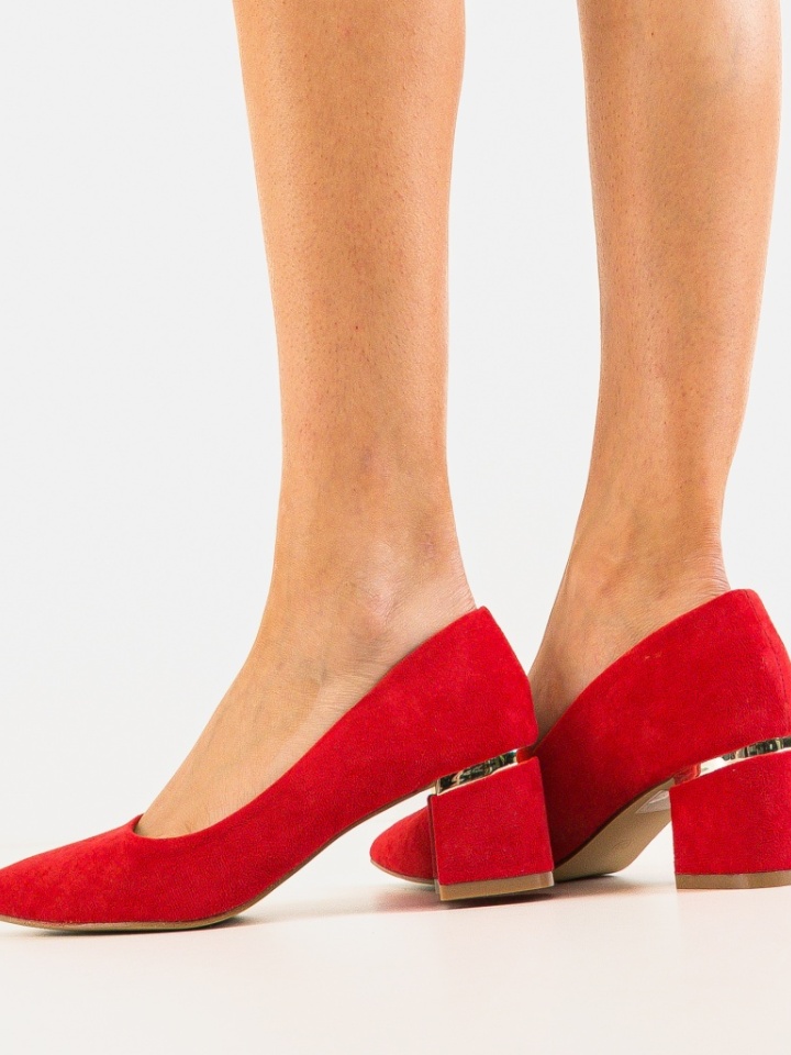 Scarpe da donna Rosse Hazmelo - Img 11
