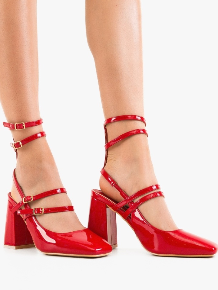 Scarpe da donna Rosse Jorja - Img 2