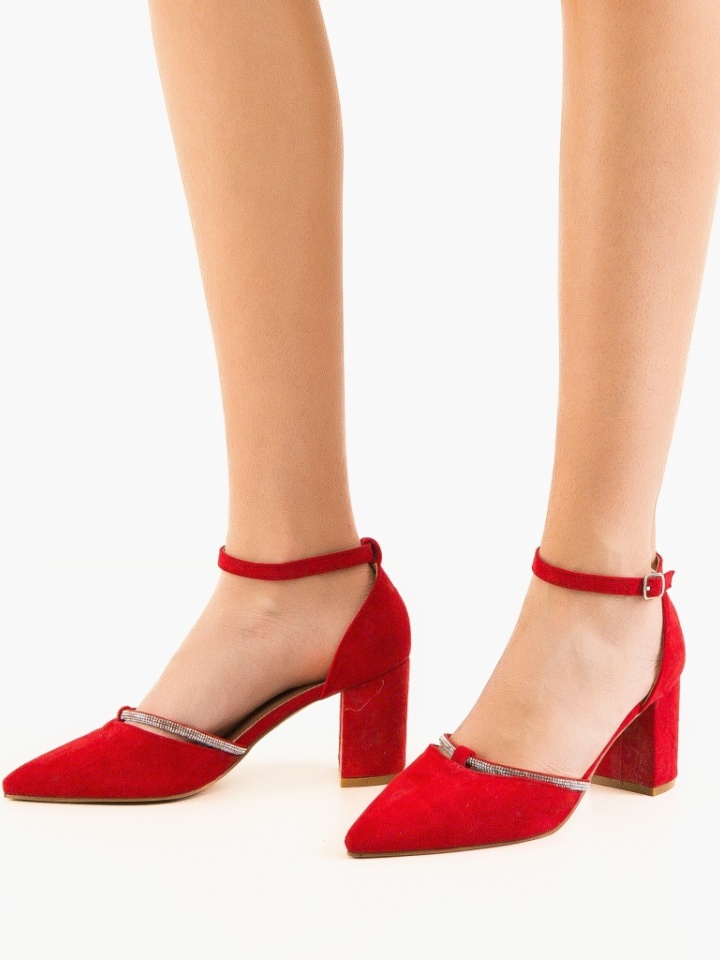 Scarpe da donna Rosse Kasya - Img 2