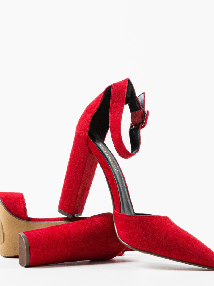 Scarpe da donna Rosse Khalid - Img 11