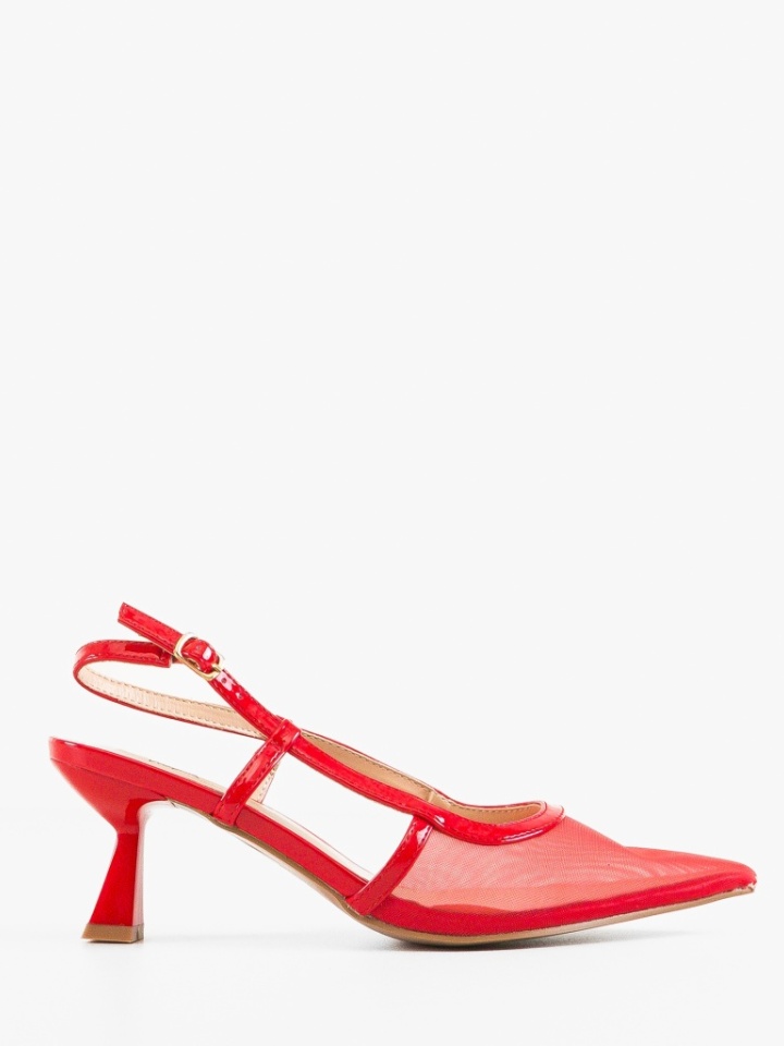 Scarpe da donna Rosse Laure - Img 6