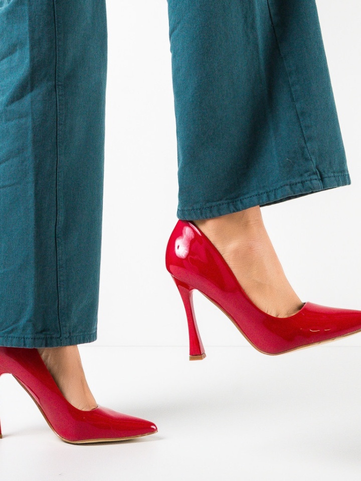 Scarpe da donna Rosse Lindo - Img 4