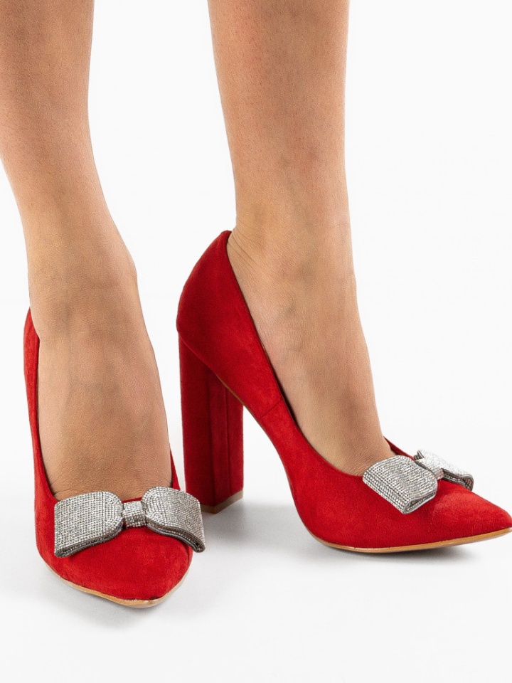 Scarpe da donna Rosse Lucky - Img 3
