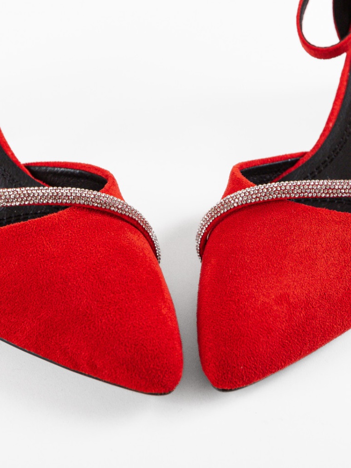 Scarpe da donna Rosse Pamela - Img 7
