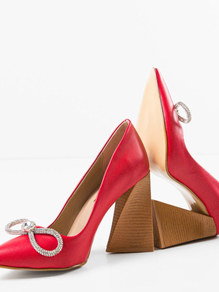 Scarpe da donna Rosse Poplanaj 2 - Img 6