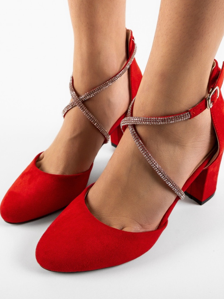 Scarpe da donna Rosse Santos - Img 5