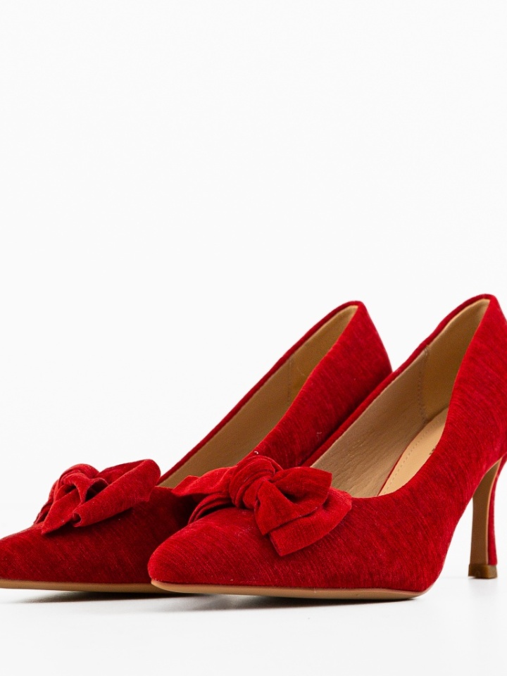 Scarpe da donna Rosse Vynel - Img 5