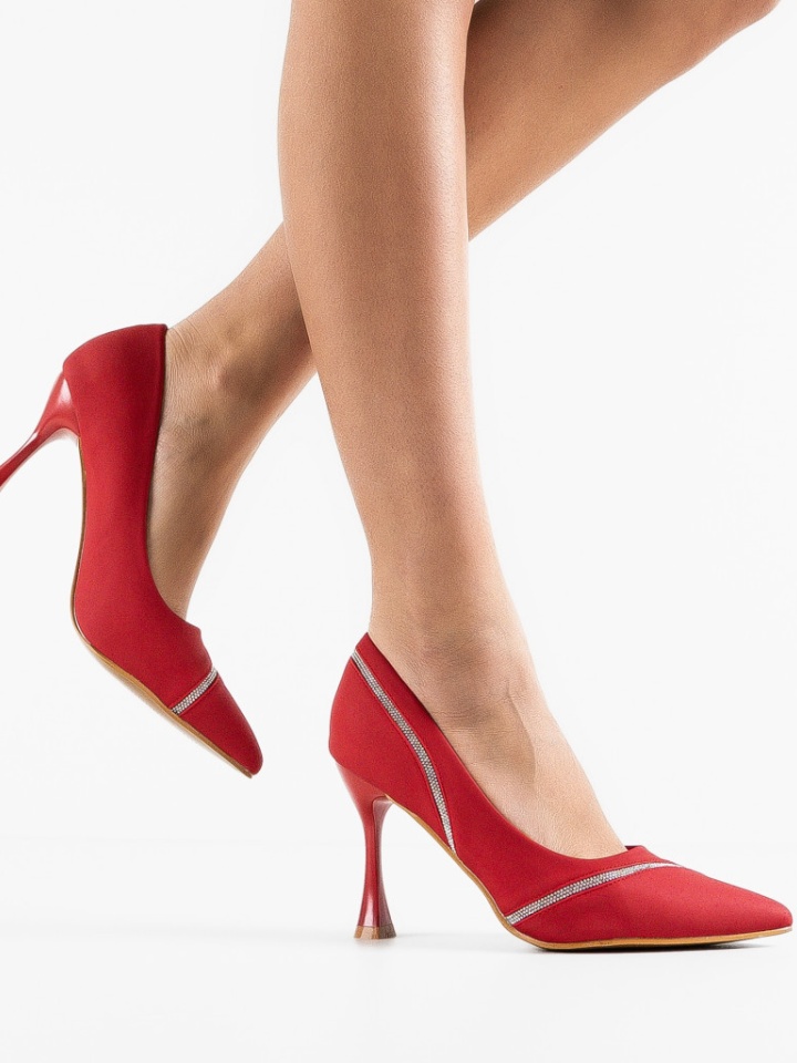 Scarpe da donna Rosse Zaid - Img 3