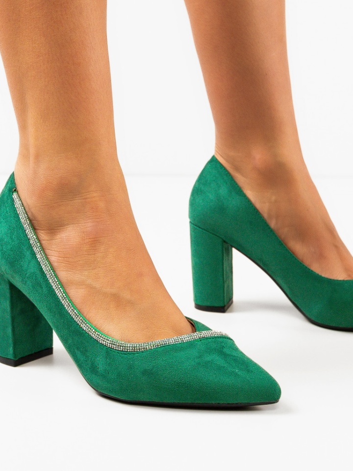 Scarpe da donna Verde Bavalka - Img 3