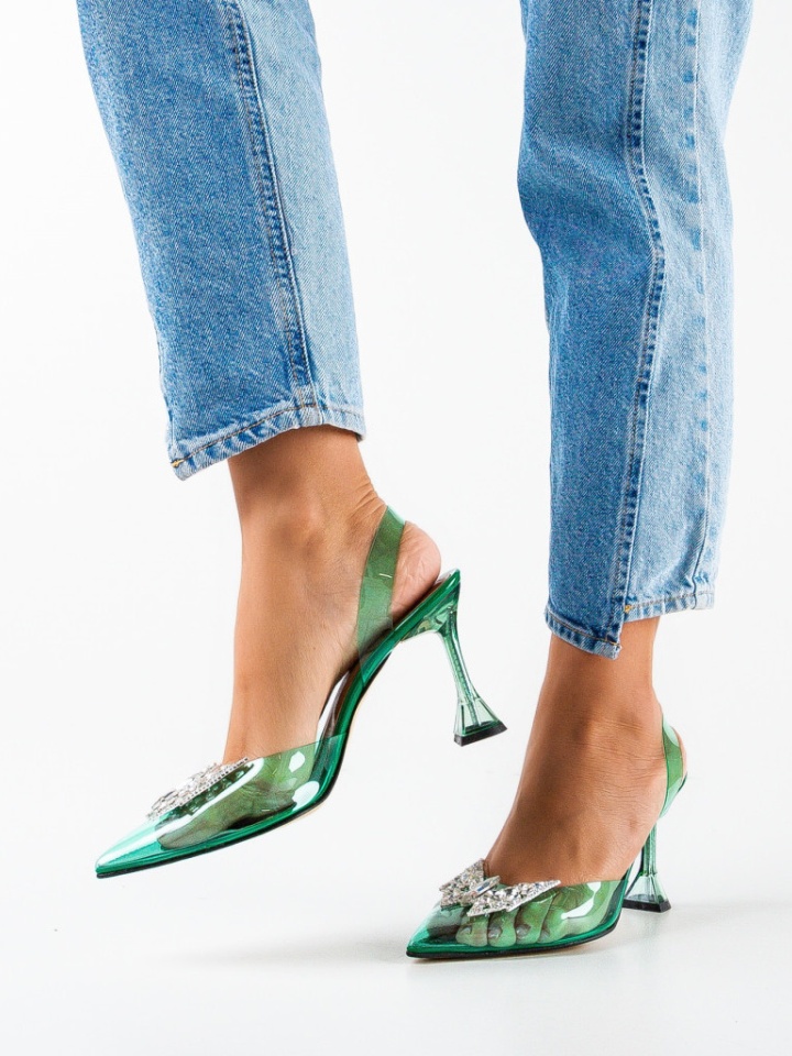 Scarpe da donna Verde Fazan - Img 2