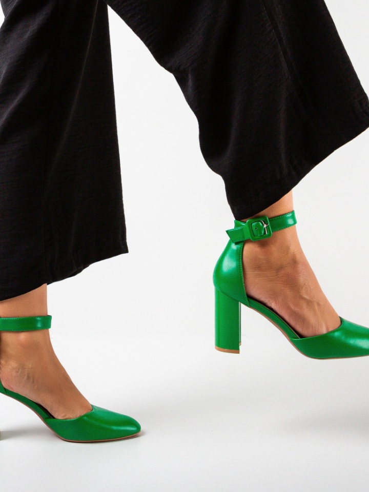 Scarpe da donna Verde Haloma - Img 5
