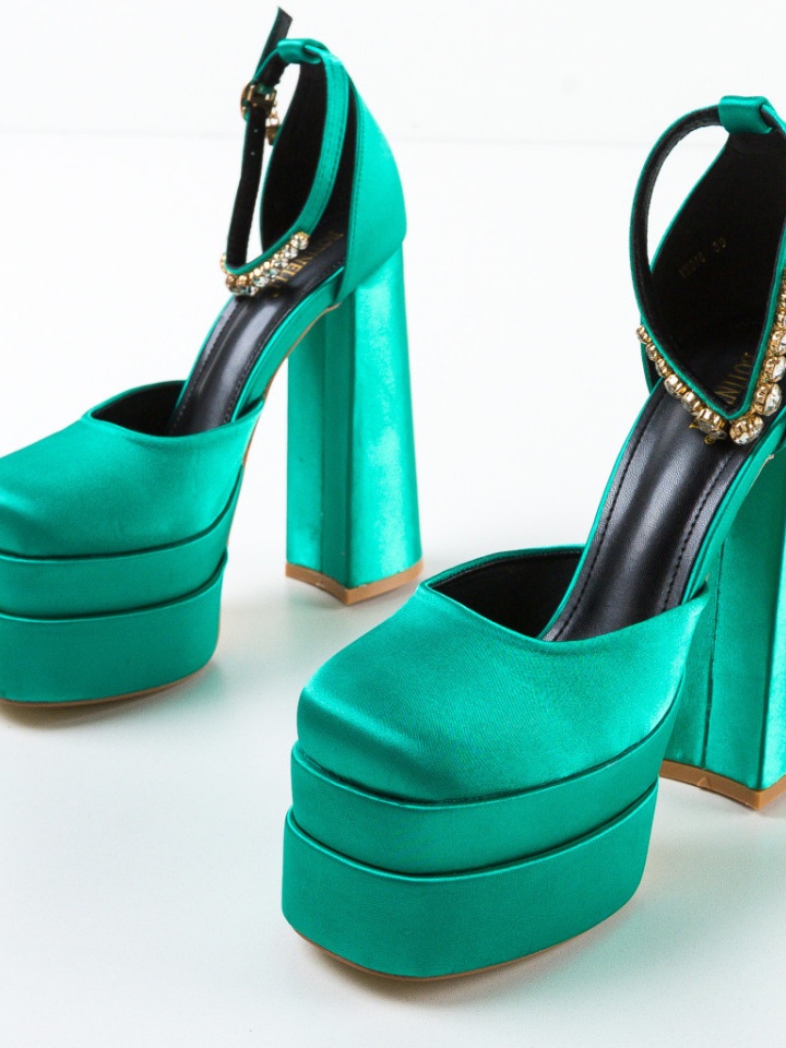 Scarpe da donna Verde Iman - Img 7