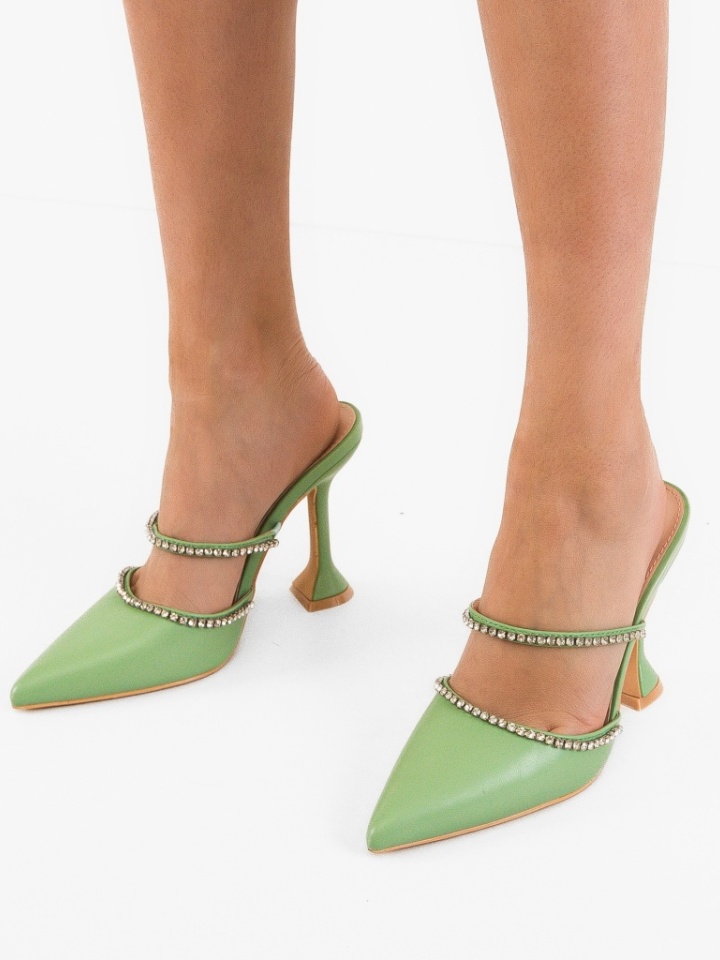 Scarpe da donna Verde Leslie - Img 2
