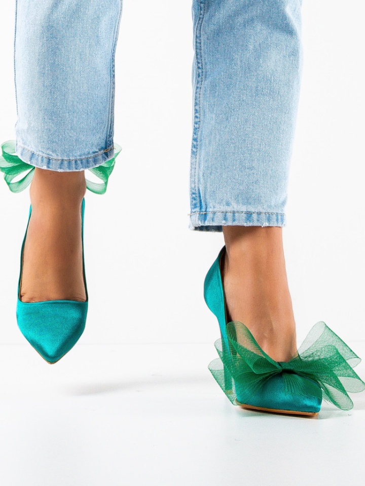 Scarpe da donna Verde Merlyn - Img 4