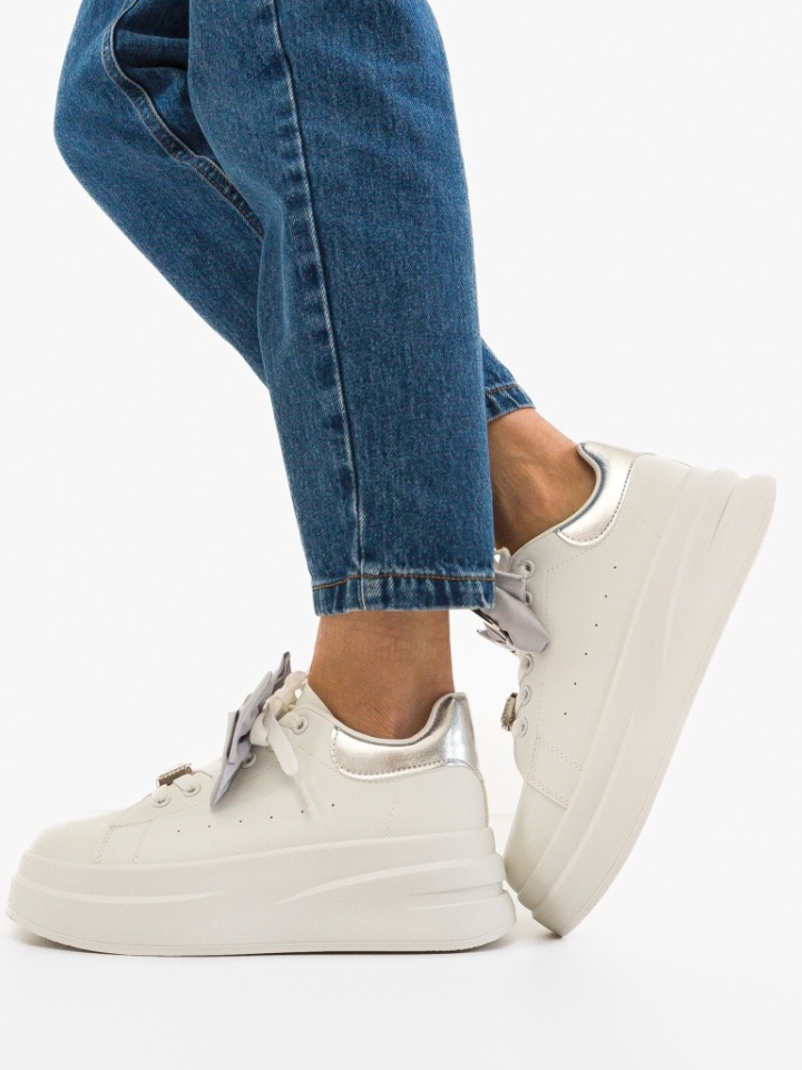 Scarpe sportive Argento Thaban - Img 3