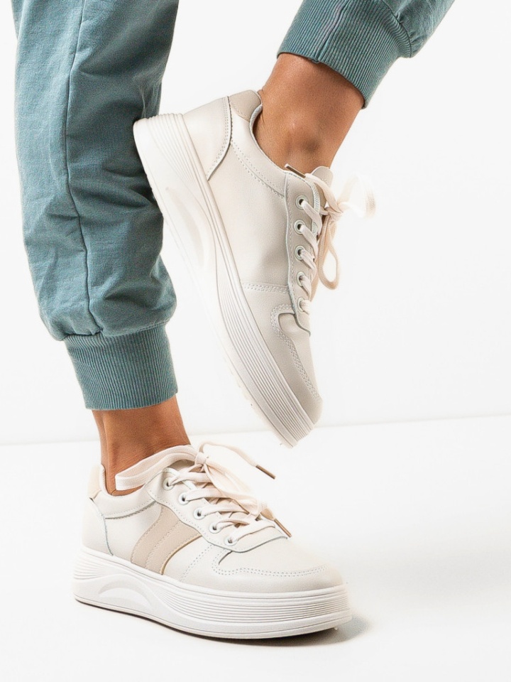Scarpe sportive Beige Callum - Img 2
