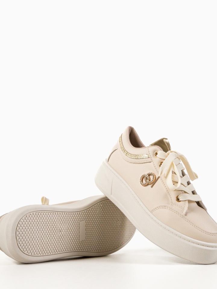 Scarpe sportive Beige Donato - Img 7