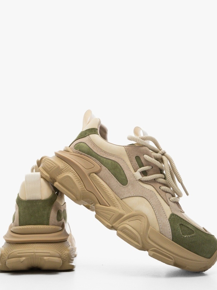 Scarpe sportive Beige Hurem - Img 4