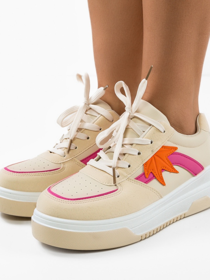 Scarpe sportive Beige Kacie - Img 4