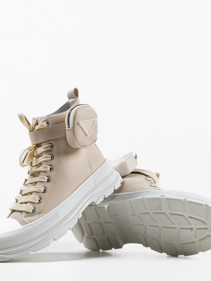 Scarpe sportive Beige Lara - Img 8