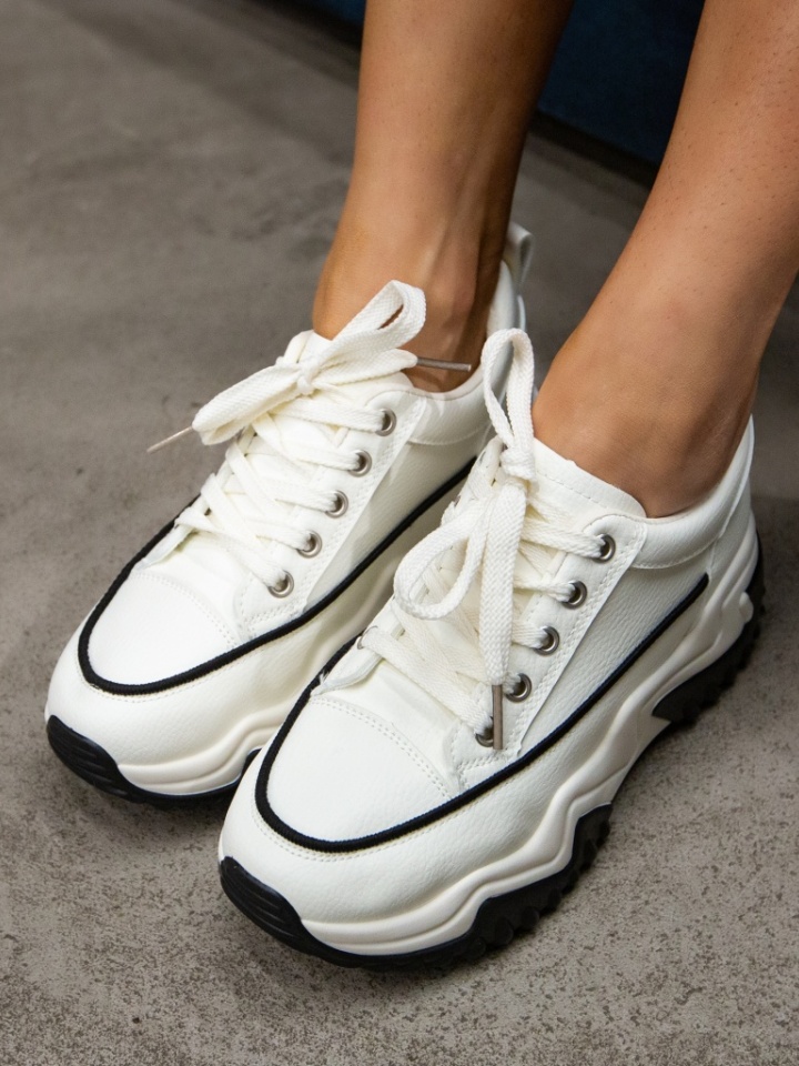 Scarpe sportive Beige Meliu - Img 3