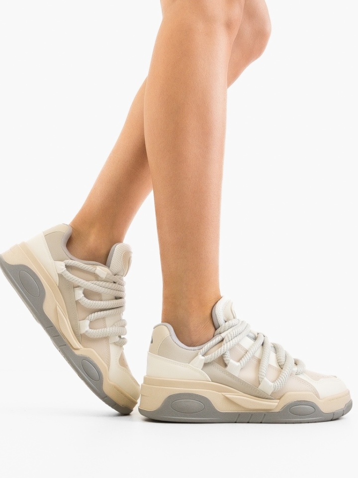 Scarpe sportive Beige Nima - Img 1