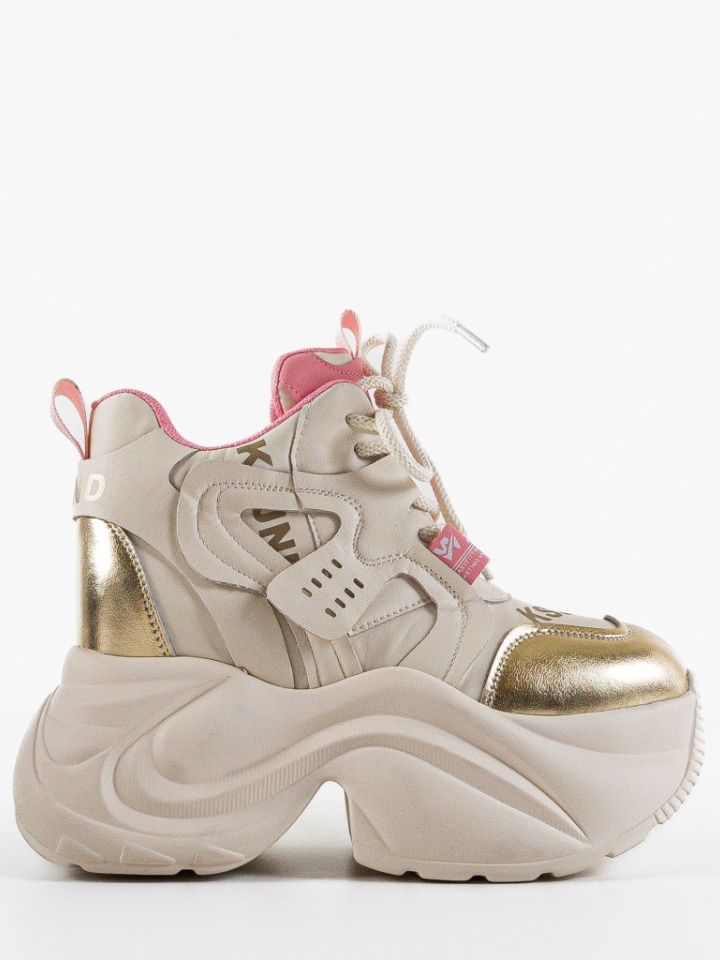 Scarpe sportive Beige Stacee - Img 4