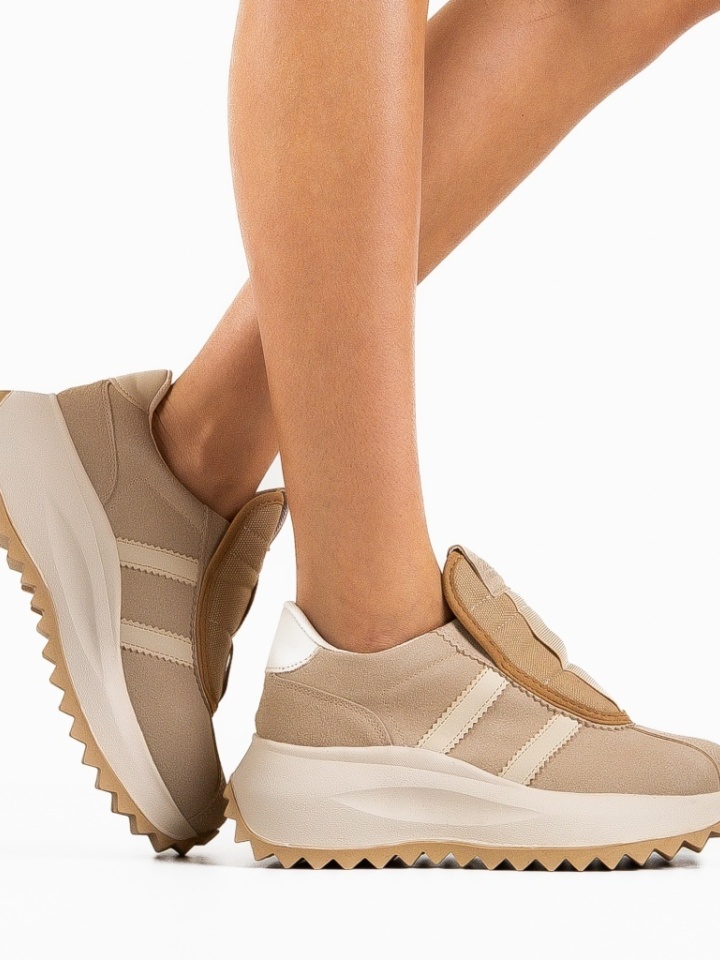 Scarpe sportive Beige Yeasy - Img 2
