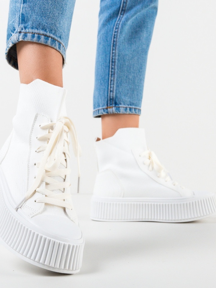 Scarpe sportive Bianche Dork - Img 3